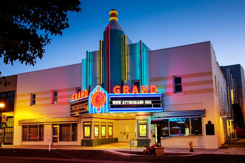 Grand Theatre Center for the Arts Tracy CA — 715 N Central Ave historic 1923 landmark